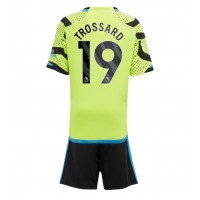 Fotbalové Dres Arsenal Leandro Trossard #19 Dětské Venkovní 2023-24 Krátký Rukáv (+ trenýrky)